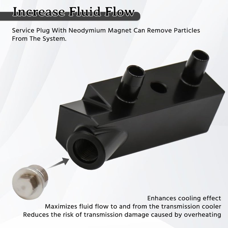 chaofei 125068000 Automatic Transmission Fluid Thermal Bypass Valve Compatible with Chevrolet Silverado 1500 2014 2015 2016 2017 2018 Replacement for GM 6L80, GMC Sierra 1500, Yukon, Tahoe, Escalade - Image 5